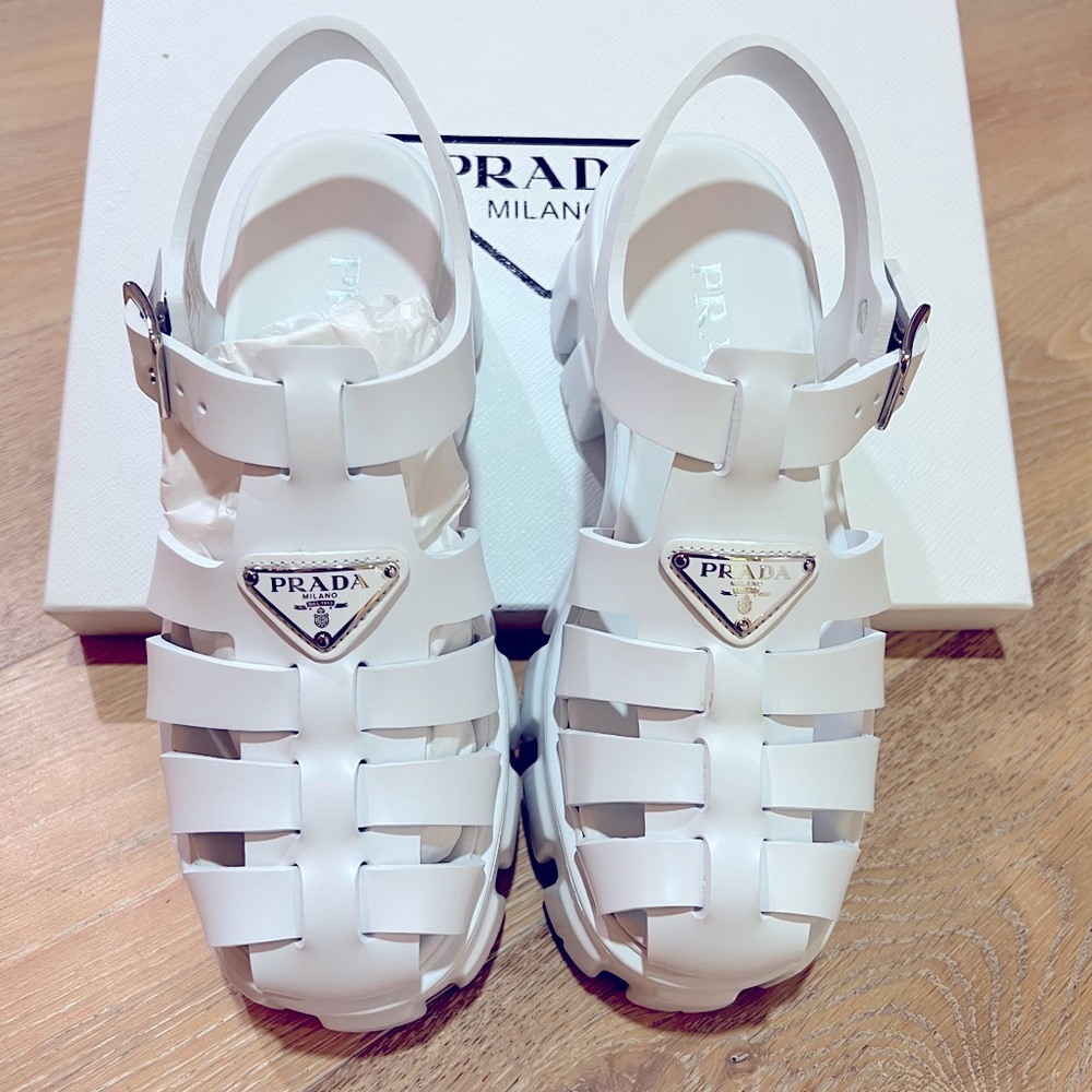 WORN ONCE! Chicest fisherman sandals ever!